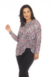 Jolene Top L/S - Blush Snake - CARINE