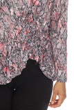 Jolene Top L/S - Blush Snake - CARINE