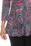 Selena Shirt - Indigo Dash - CARINE