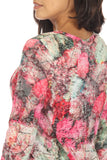 V-Neck Top - Fall Fuchsia - CARINE