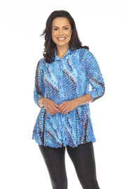 Selena Shirt - Neon Blue