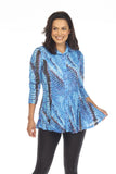 Selena Shirt - Neon Blue - CARINE