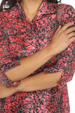 Sabrina Shirt - Red Scales - CARINE