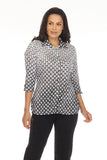 Sabrina Shirt - Diamonds - CARINE