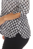 Sabrina Shirt - Diamonds - CARINE