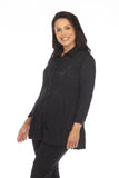 Selena Shirt - Black - CARINE