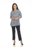 Selena Shirt - Sparkling Water - CARINE