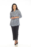 Selena Shirt - Sparkling Water - CARINE