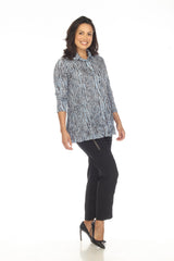 Selena Shirt - Sparkling Water - CARINE