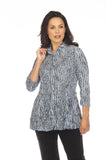 Selena Shirt - Sparkling Water - CARINE
