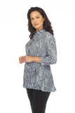 Selena Shirt - Sparkling Water - CARINE