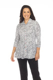 Selena Shirt - Cobblestone - CARINE