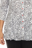 Selena Shirt - Cobblestone - CARINE