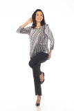 Round-Neck Top - Aspect Mix - CARINE