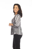 Round-Neck Top - Aspect Mix - CARINE