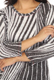 Round-Neck Top - Aspect Mix - CARINE