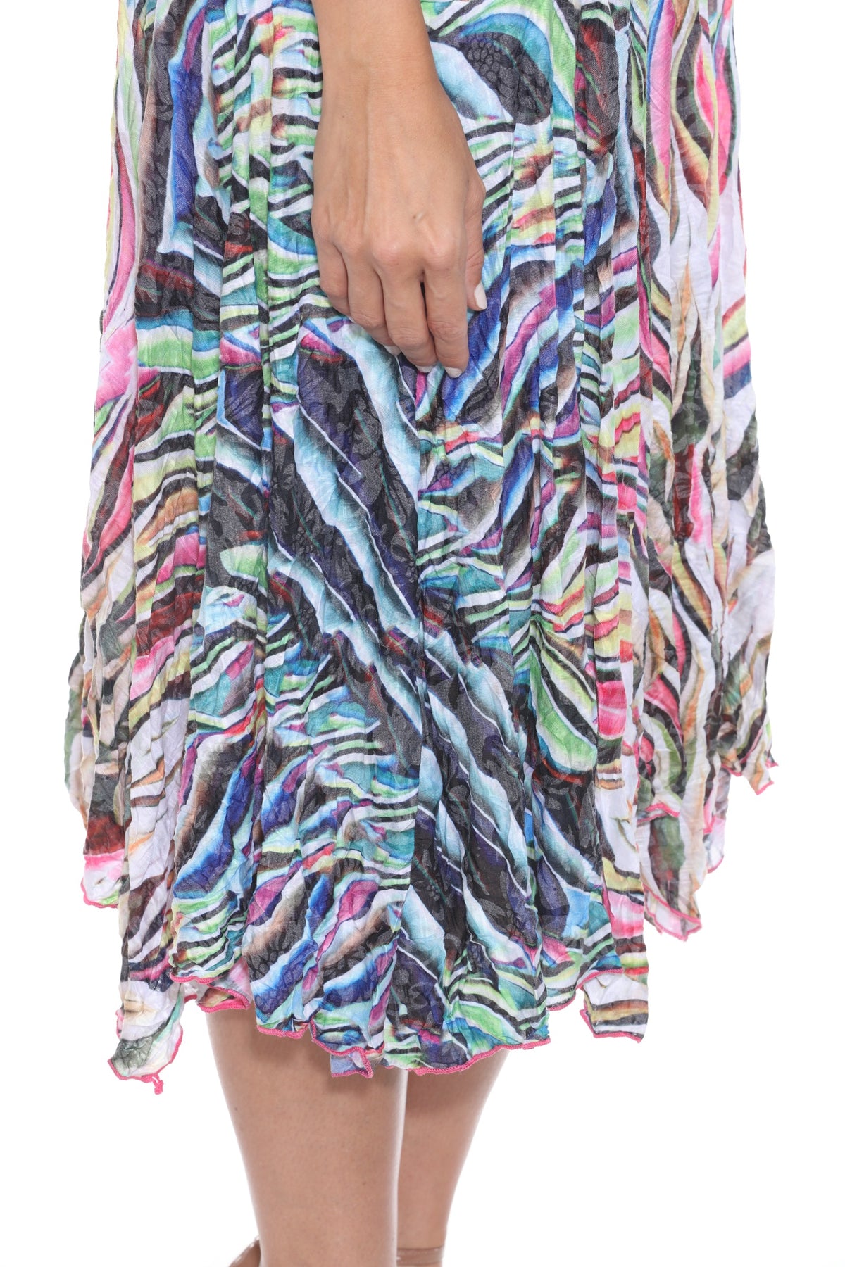 Priscilla Dress - Enchanted Flames - CARINE