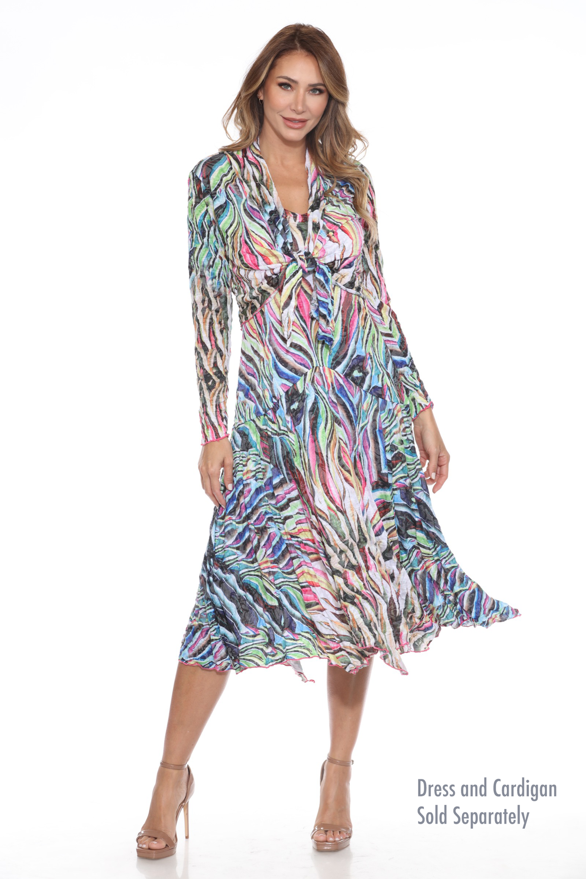 Priscilla Dress - Enchanted Flames - CARINE