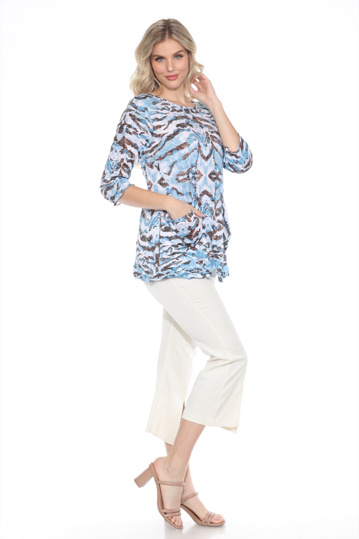 Two-Pocket Tunic - Wild Sky - CARINE