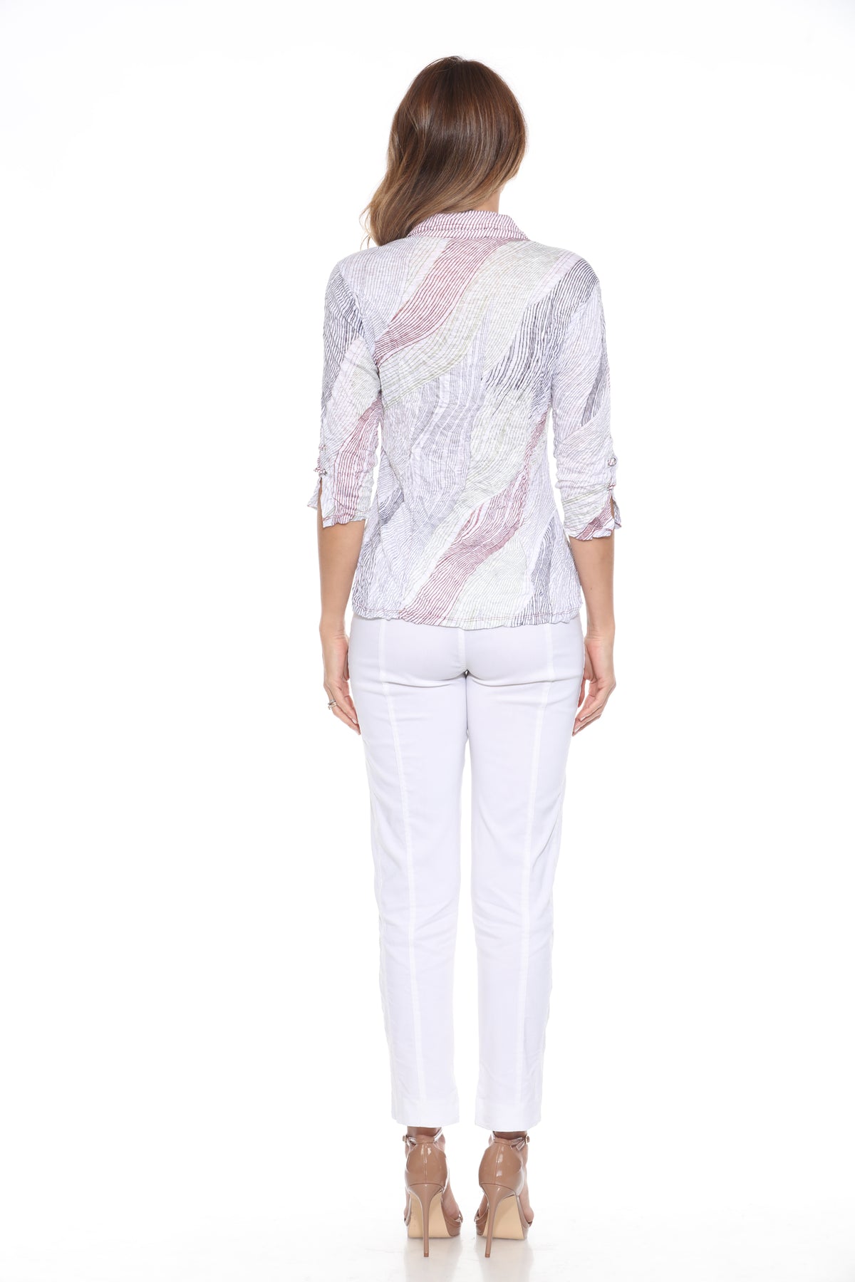 Sabrina Shirt - Mellow Current - CARINE