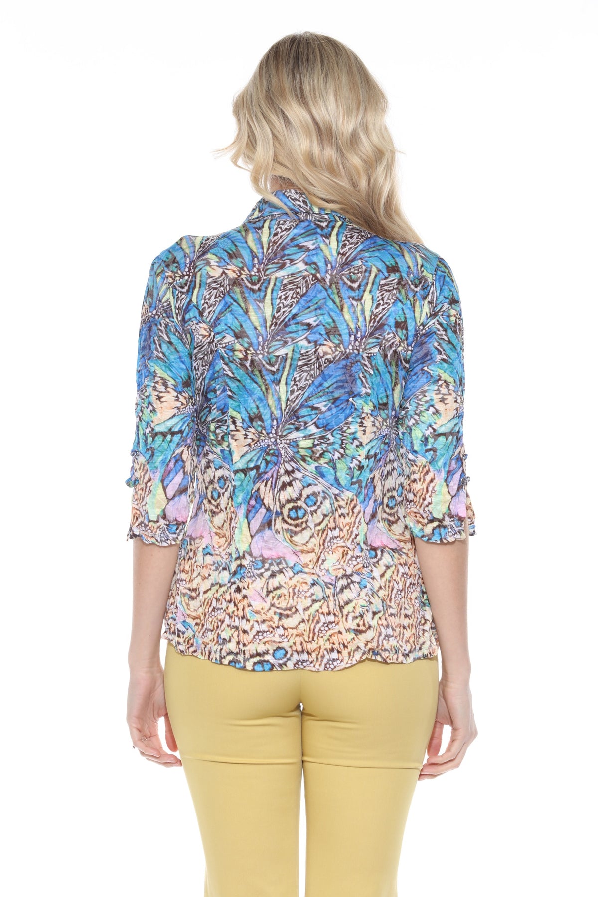 Sabrina Shirt - Butterfly Prism - CARINE