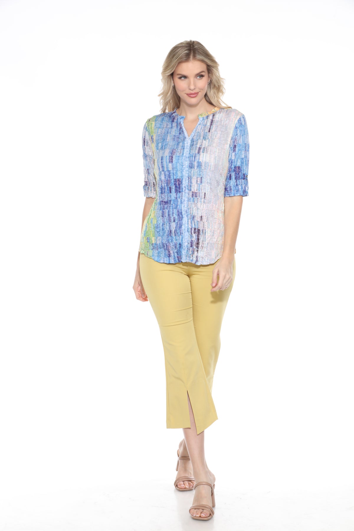 Pamela Top - Citrus Sky - CARINE