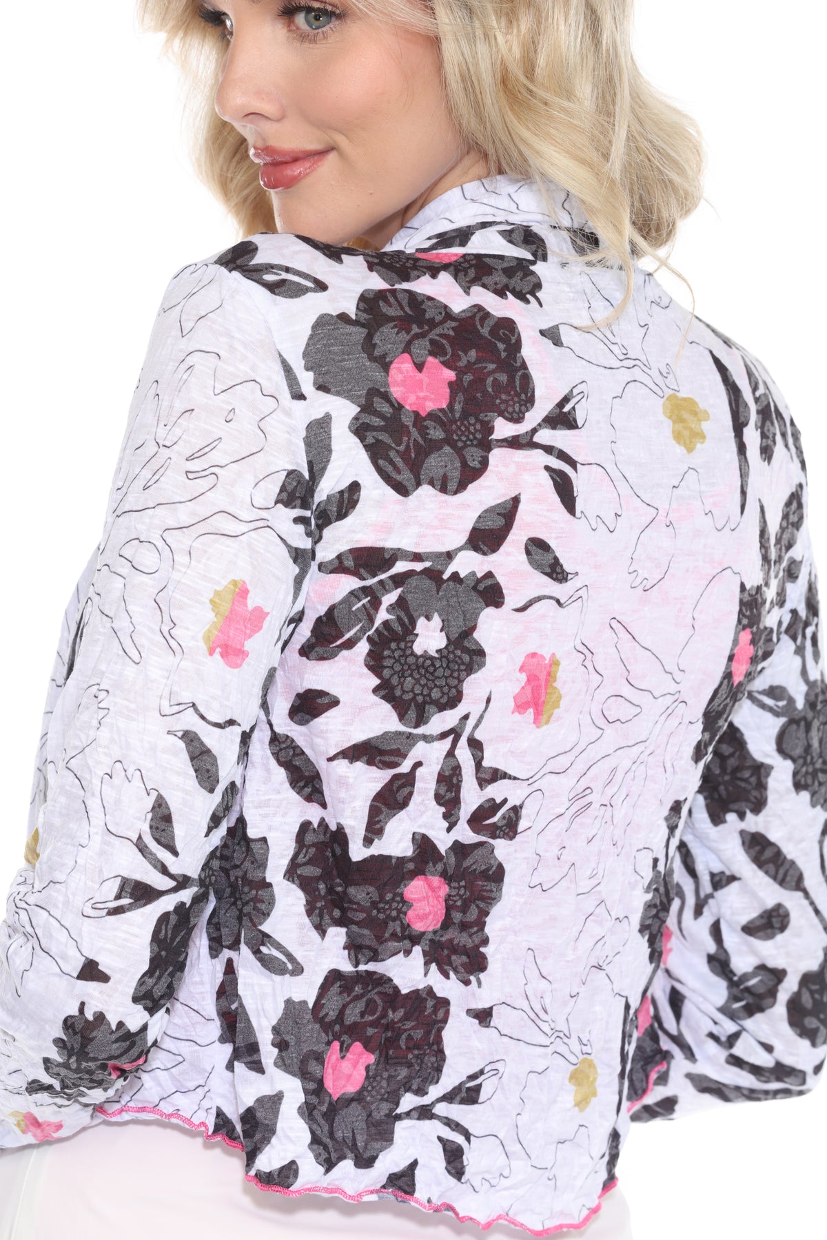 Noir Bloom Dress Set - CARINE