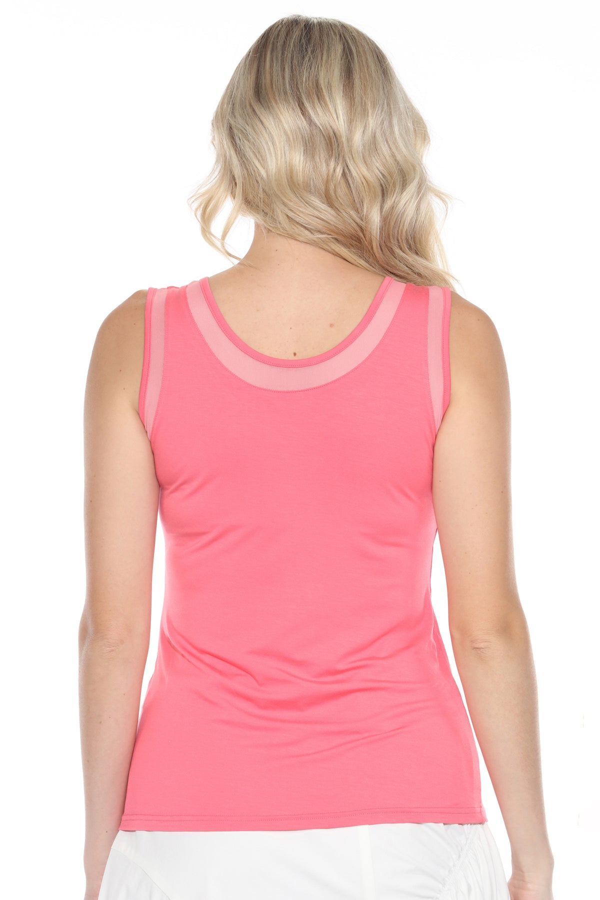 Sheer Trim Tank (Reversible) - CARINE