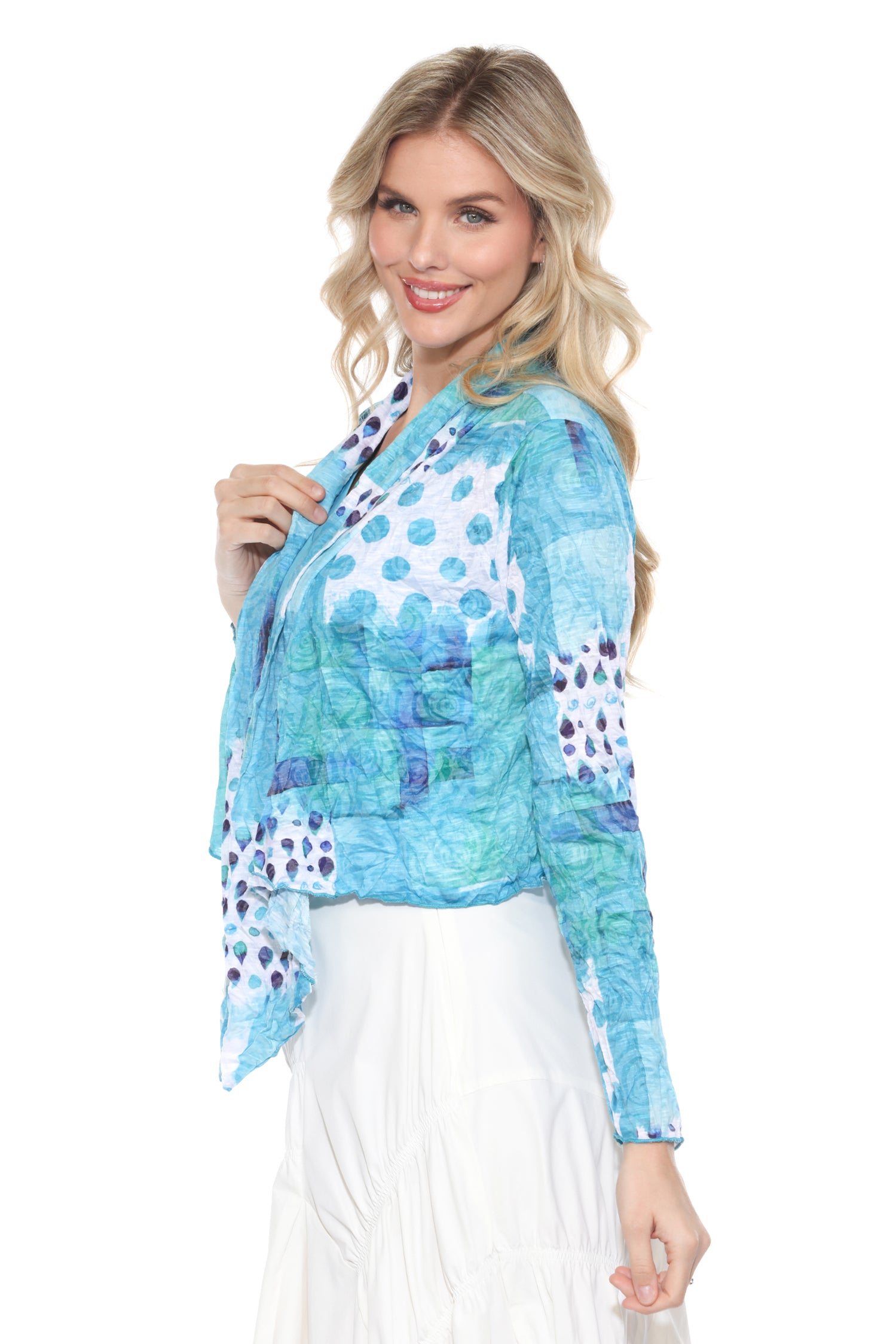 Aqua Rain Dress Set