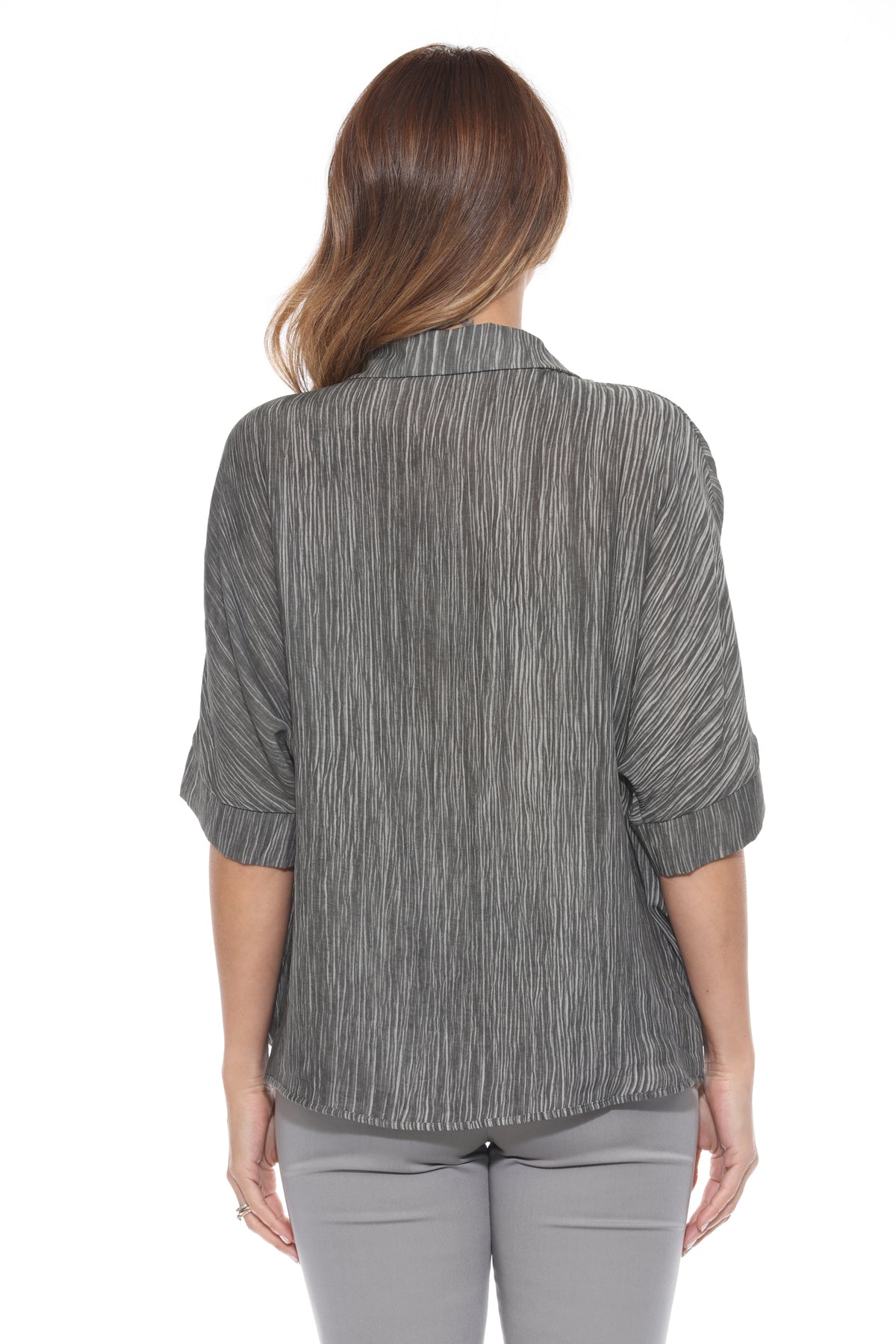Dolman Sleeve Tuck Blouse - CARINE