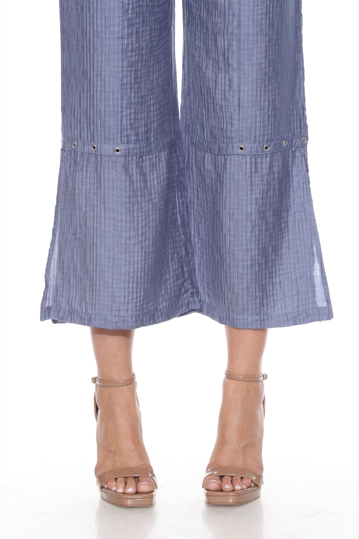 Button Tab & Rivets Matching Set - Blue - CARINE
