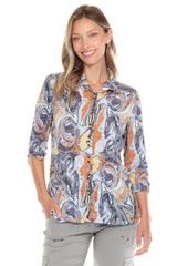 Sabrina Shirt - Marble Flow