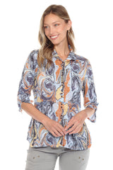Sabrina Shirt - Marble Flow