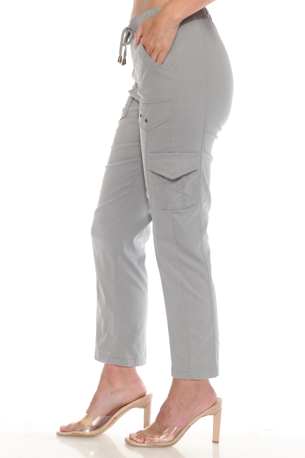 Straight Leg Cargo Pant - CARINE