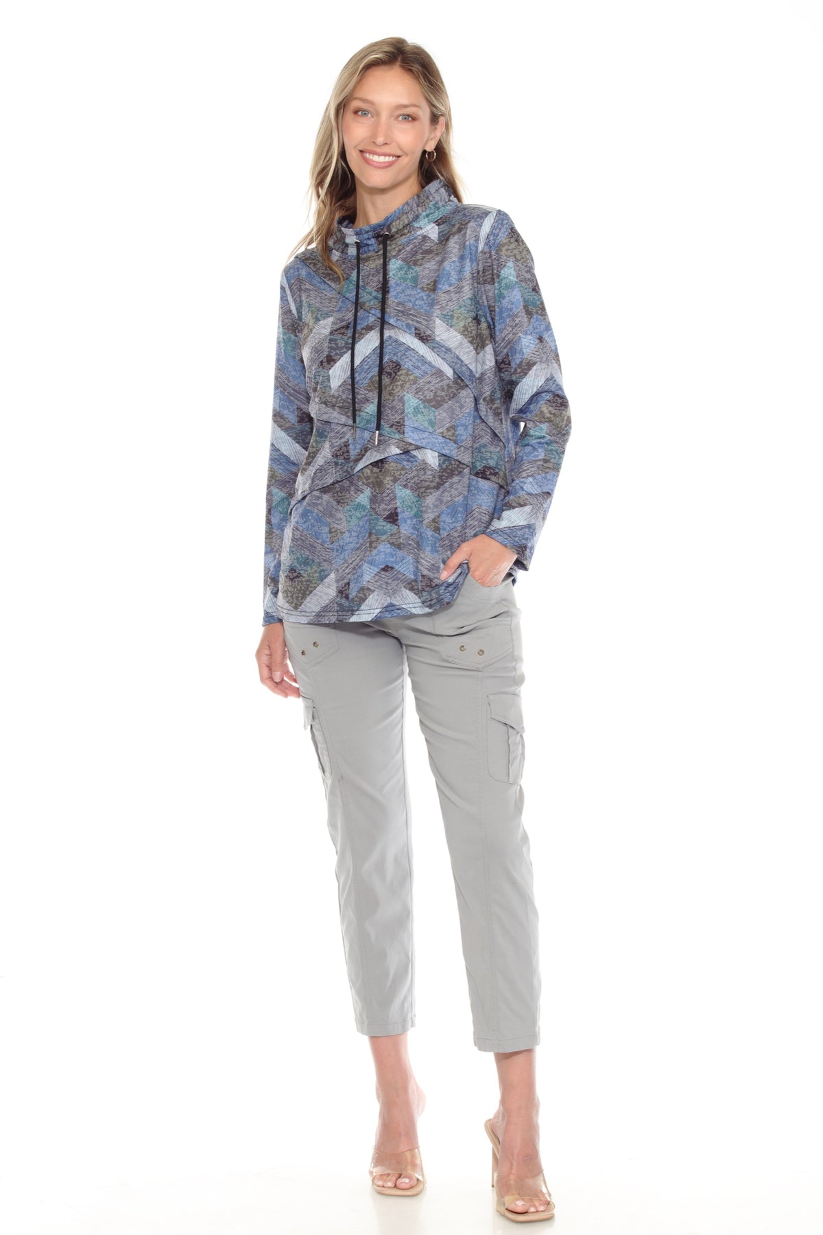 Jillian Pullover - Verdant Edge - CARINE
