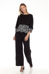 Mixed Panel Hi-Low Top
