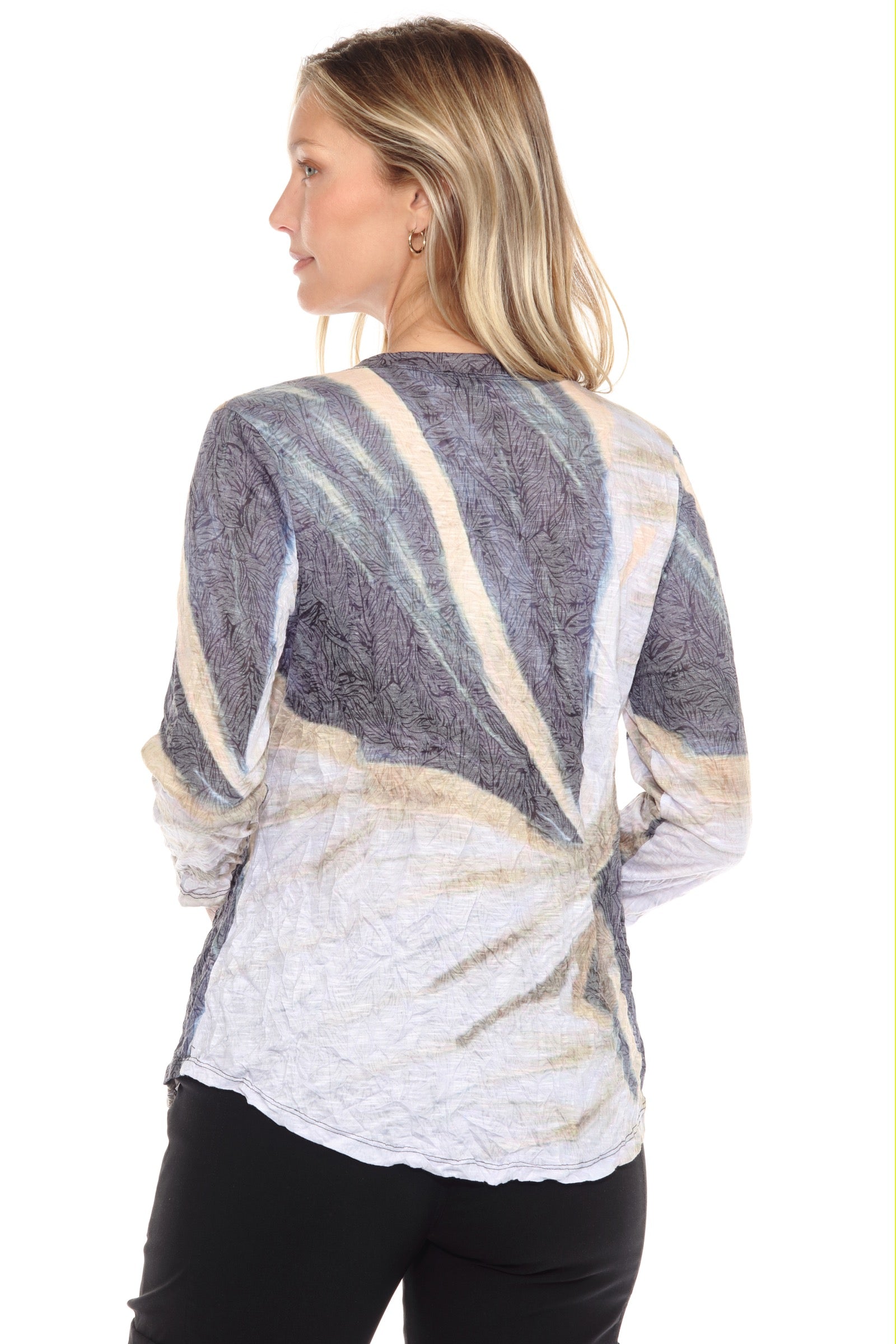 V-Neck Top - Whisper Veil