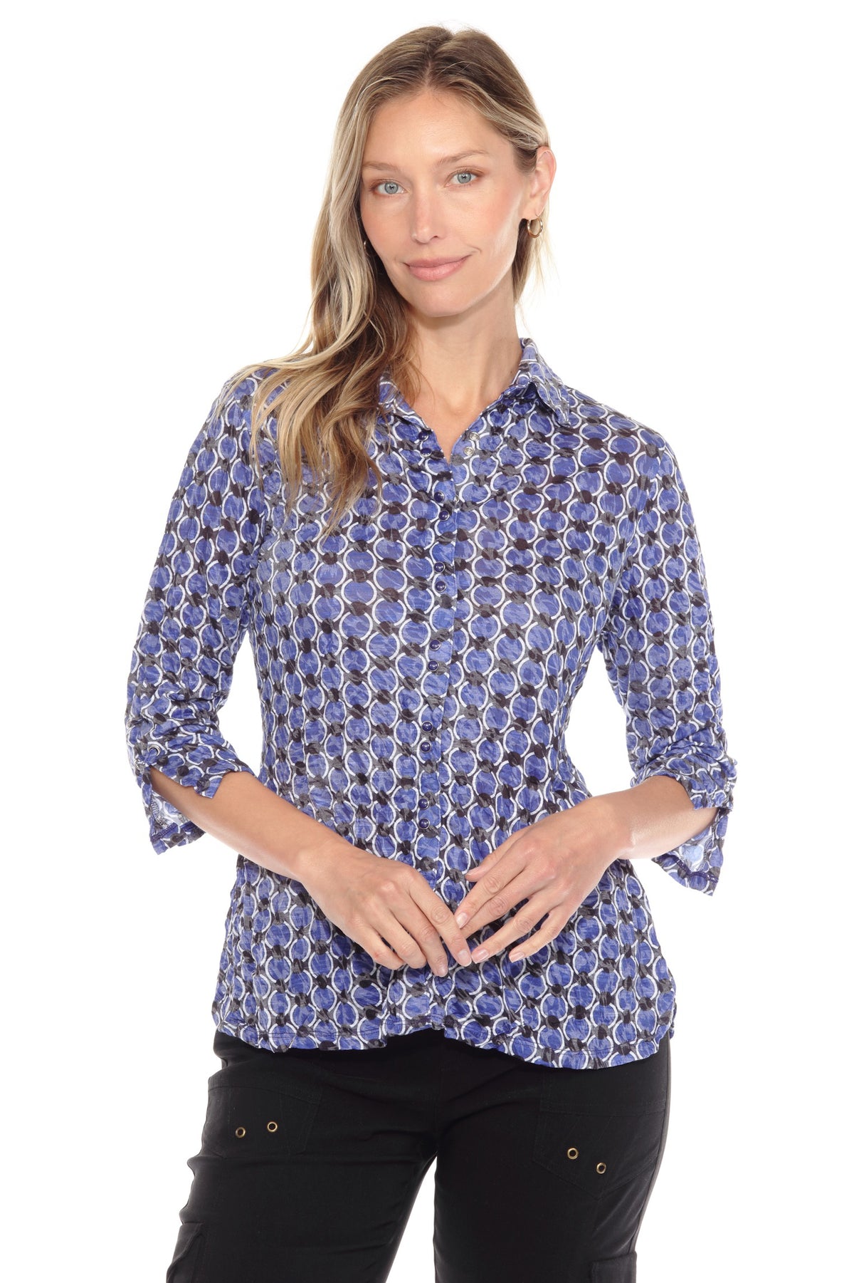 Sabrina Shirt - Twilight Orbs - CARINE