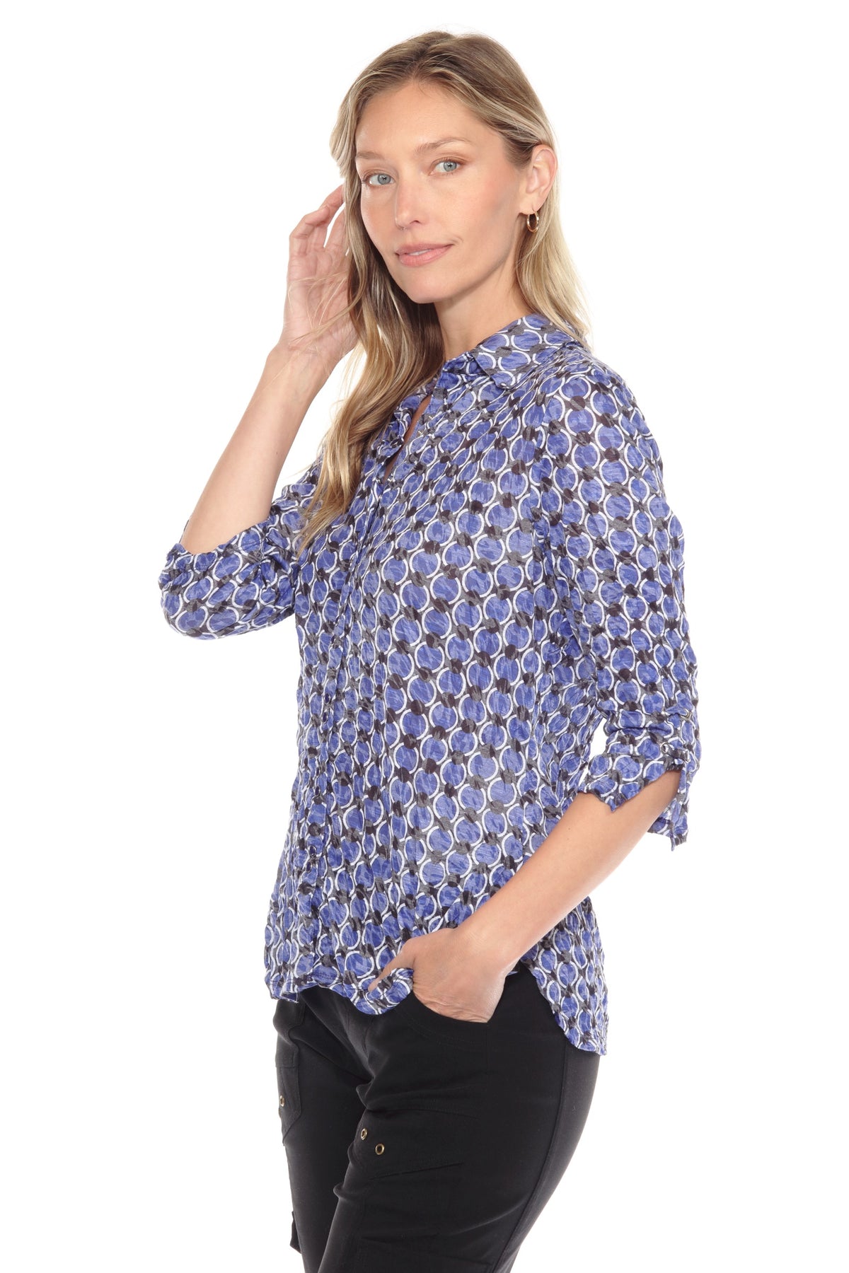 Sabrina Shirt - Twilight Orbs - CARINE