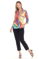Sabrina Shirt - Island Flare