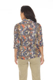 Sabrina Shirt - Amber Numbers - CARINE