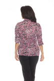 Sabrina Shirt - Magenta Paisley - CARINE