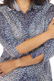 Sabrina Shirt - Indigo Link - CARINE
