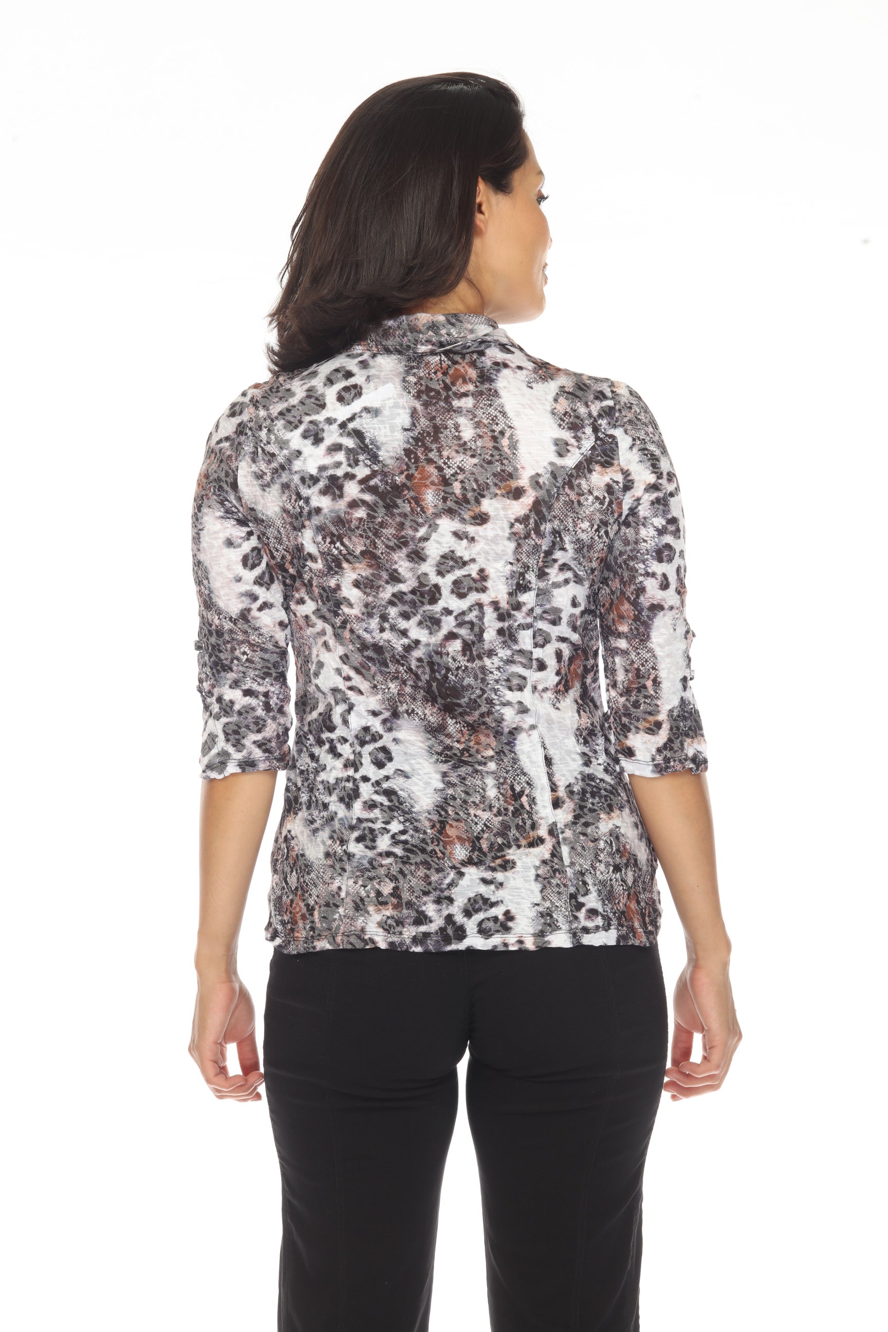 Sabrina Shirt - Leopard Burst - CARINE