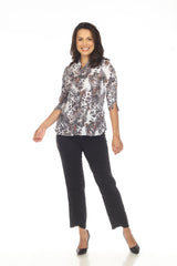 Sabrina Shirt - Leopard Burst - CARINE