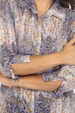 Sabrina Shirt - Blue Twill - CARINE
