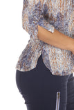Sabrina Shirt - Blue Twill - CARINE