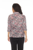 Sabrina Shirt - Blush Snake - CARINE