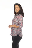 Sabrina Shirt - Blush Snake - CARINE