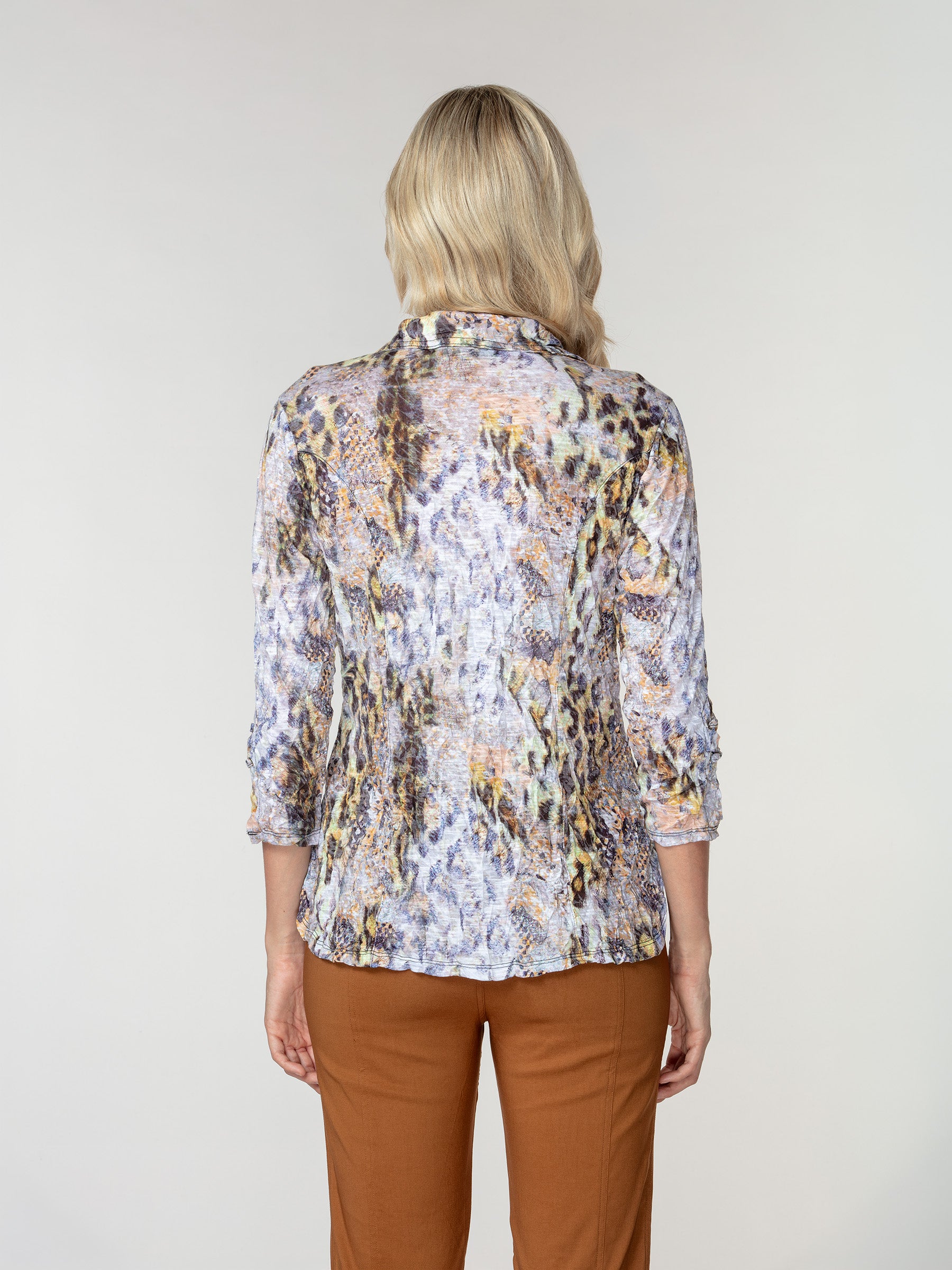 Sabrina Shirt - Safari Essence